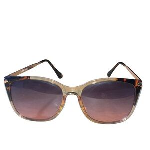 ANNE KLEIN AKS 1002 CE Brown Gold Designer Women Sunglasses